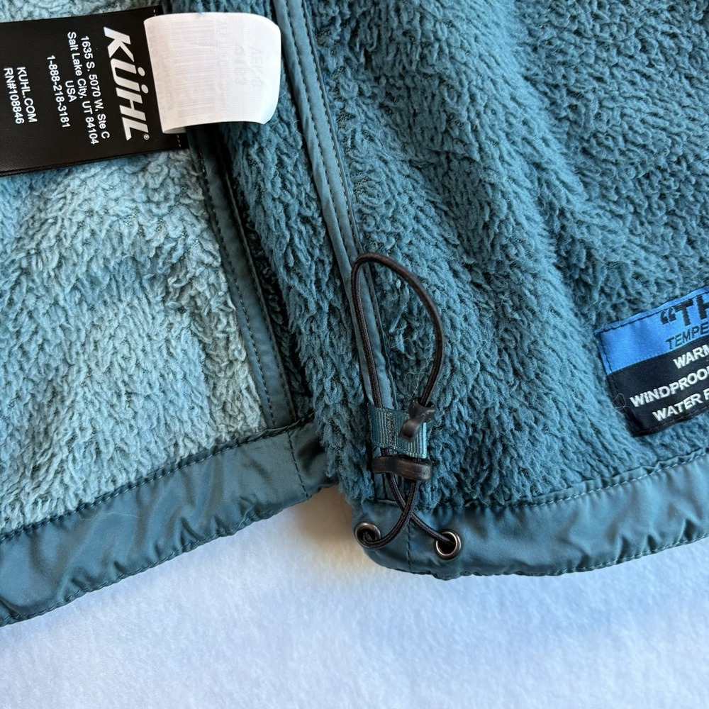 Kuhl The One Jacket Womens Small Teal Full Zip Insulated Lightweight Stretch - Picture 16 of 16